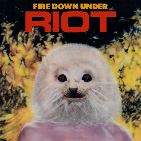 Riot - Fire Down Under LP (Red Vinyl)