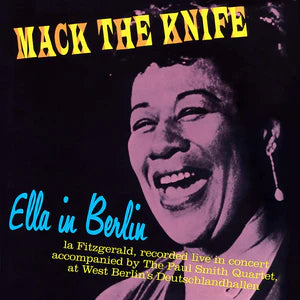 Ella Fitzgerald ‎– Mack The Knife - Ella In Berlin LP (Blue Vinyl)