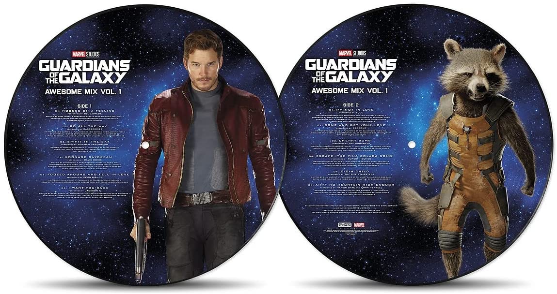 Guardians Of The Galaxy - Awesome Mix Vol 1 Picture Disc LP