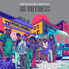 Sean Price & Small Professor - 86 Witness (Deluxe Edition) 2LP (Clear/Pink/Silver Splatter)