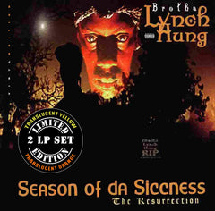 Brotha Lynch Hung - Season Of Da Siccness 2LP (Translucent Yellow/Orange Vinyl)