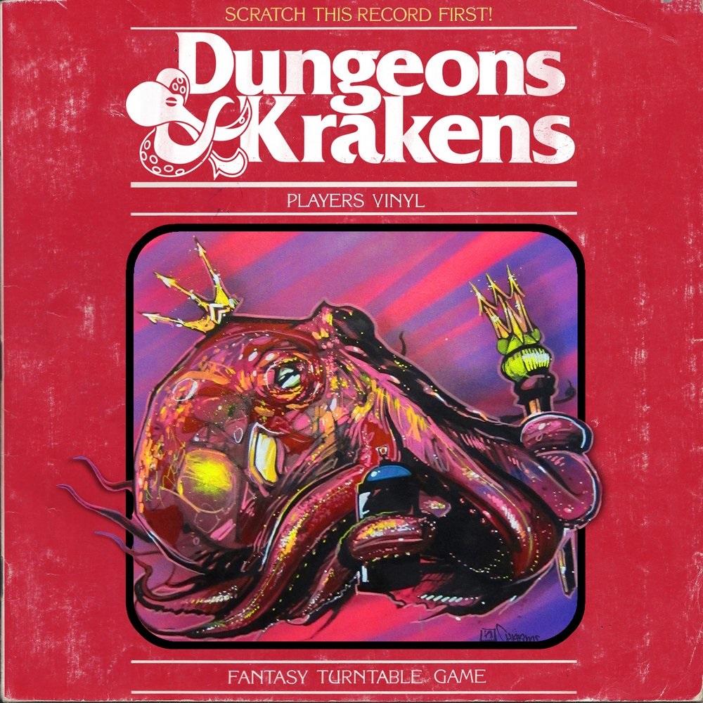 DJ Because & DJ Efechto - Dungeons & Krakens 7-Inch
