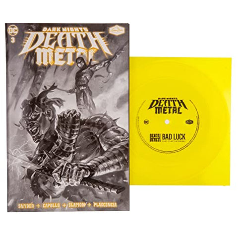 Dark Nights: Death Metal # 3 Soundtrack Special Edition - Denzel Curry with Flexi Single 'Bad Luck'