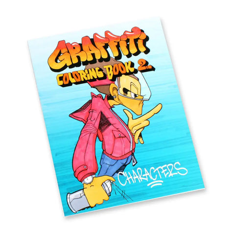 Graffiti Coloring Book 2 - Characters