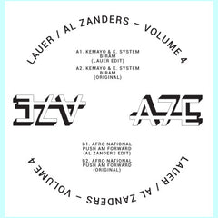 Lauer & Al Zanders - A7 Edits Vol 4 EP