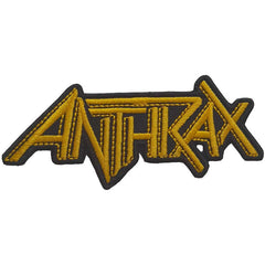 Anthrax Standard Patch - Yellow Logo