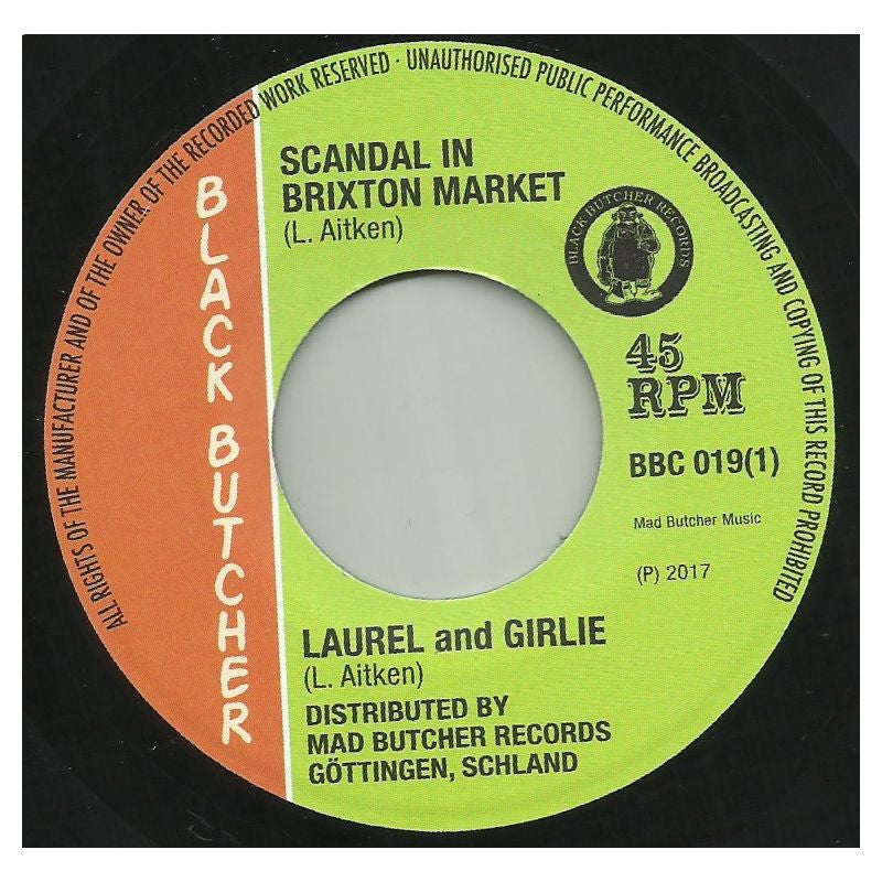 Laurel Aitken - Scandal In Brixton Market 7-Inch