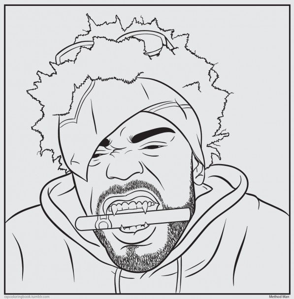 Bun B's Rap Coloring Book