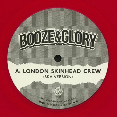 Booze & Glory - London Skinhead Crew 12-Inch