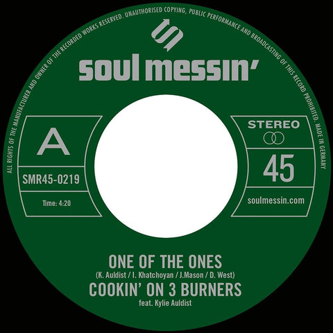 Cookin' On 3 Burners - One Of The Ones b/w Force Of Nature 7-Inch