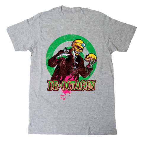 Dr Octagon "With Skull" T-Shirt (Grey)