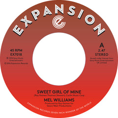 Mel Williams - Sweet Girl Of Mine 7-Inch