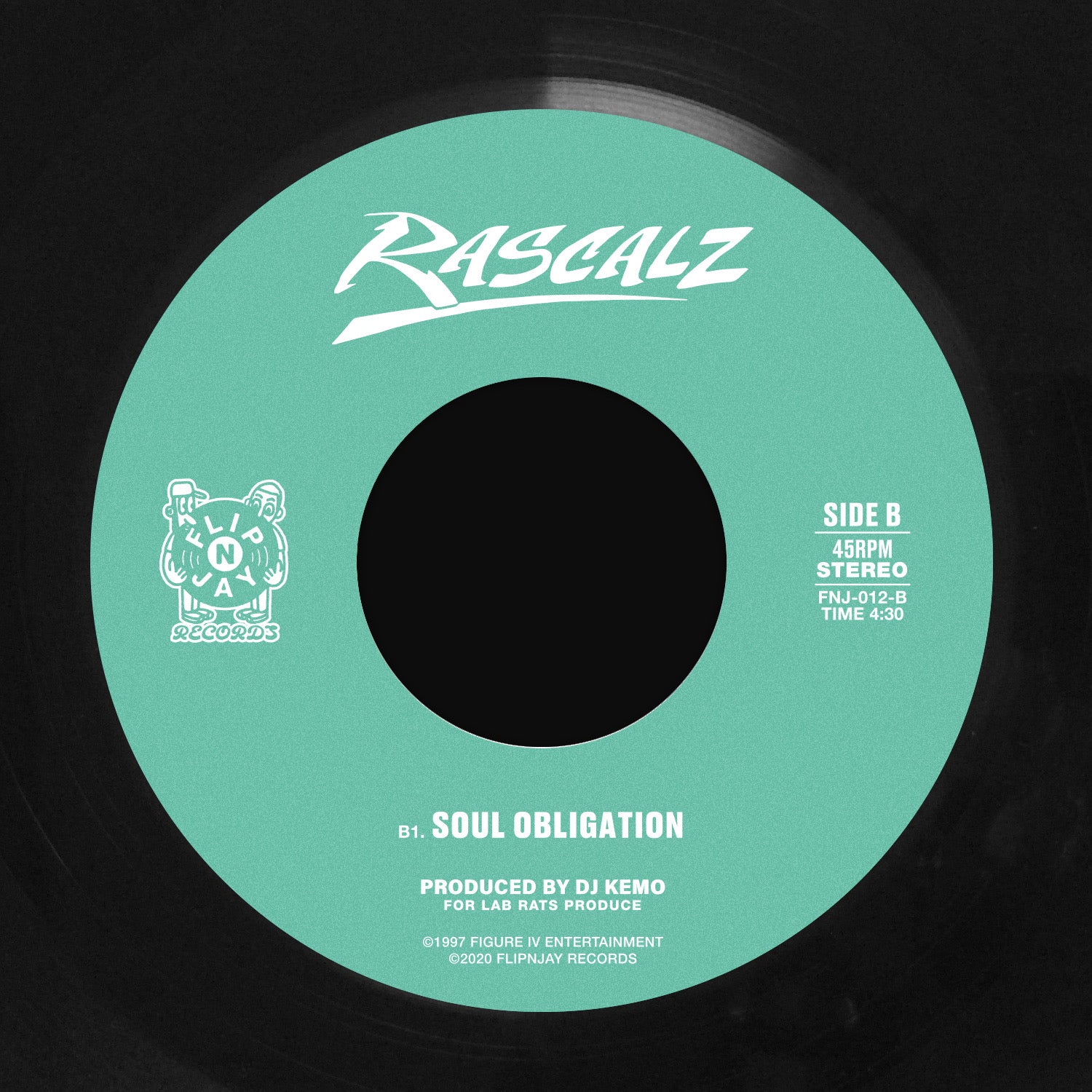 Rascalz - Dreaded Fist / Soul Obligation 7-Inch – Beat Street Records