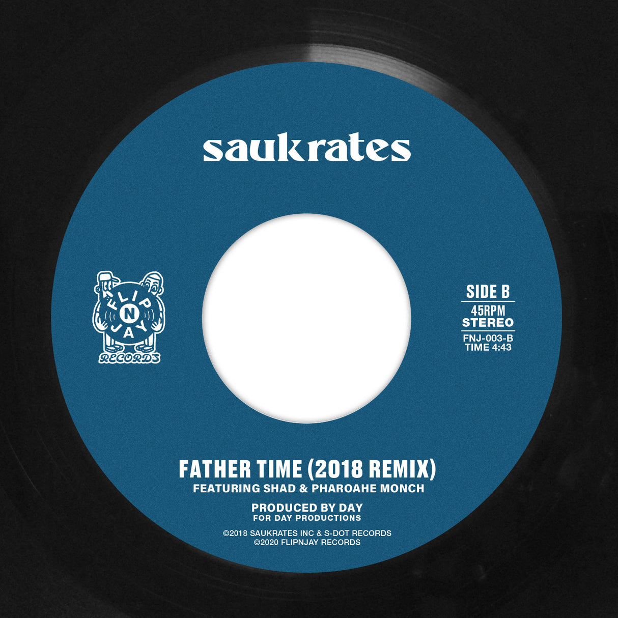 Saukrates - Father Time 7-Inch