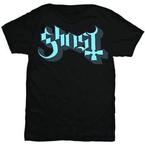 Ghost Unisex T-Shirt - Blue/Grey Keyline Logo