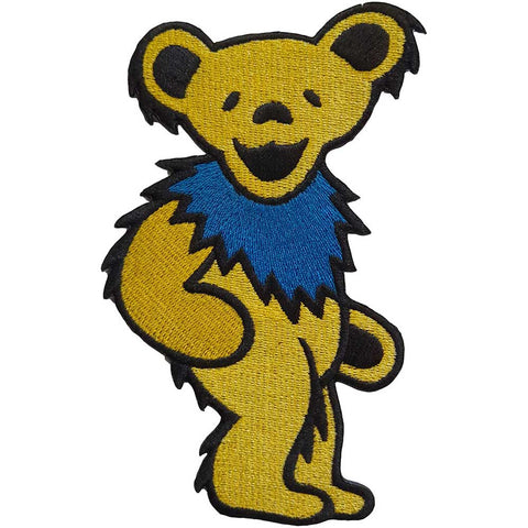Grateful Dead Standard Patch - Yellow Dancing Bear