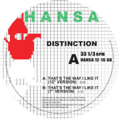 Distinction - Thats The Way I Like It 12-Inch