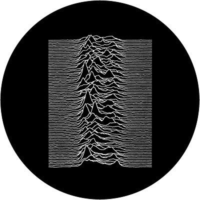 Joy Division - Unknown Pleasures Slipmat