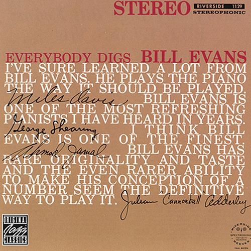 Bill Evans Trio - Everybody Digs Bill Evans LP