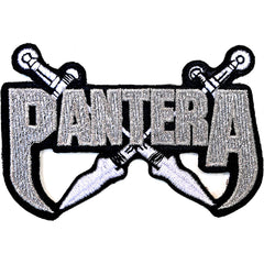Pantera Standard Patch - Silver Swords
