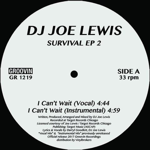 Joe Lewis - Survival EP 2