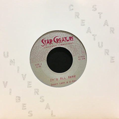 Saucy Lady - It's All Here 7-Inch
