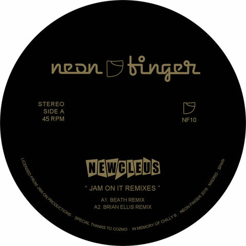 Newcleus - Jam On It Remixes EP