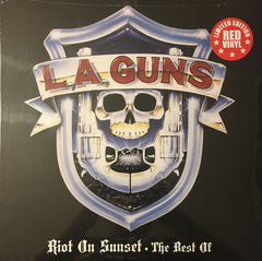 L.A. Guns - Riot On Sunset - The Best Of LP (Red Vinyl)