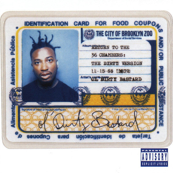 Ol' Dirty Bastard – Return To The 36 Chambers: The Dirty Version CD