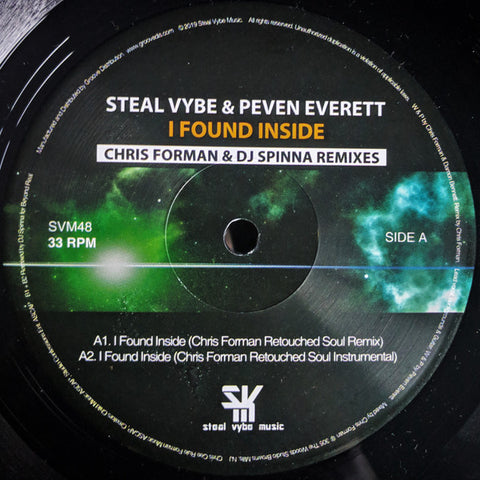 Steal Vybe & Peven Everett - I Found Inside EP