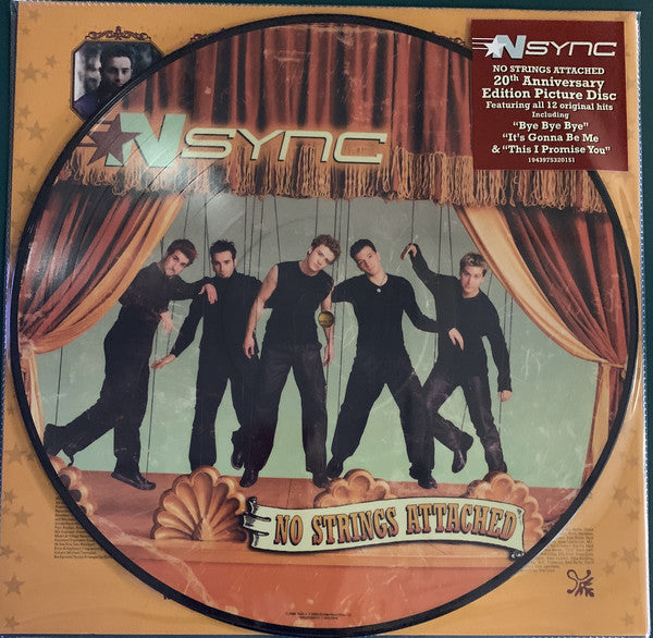 NYSNC - No Strings Attached LP (Picture Disc) – Beat Street Records