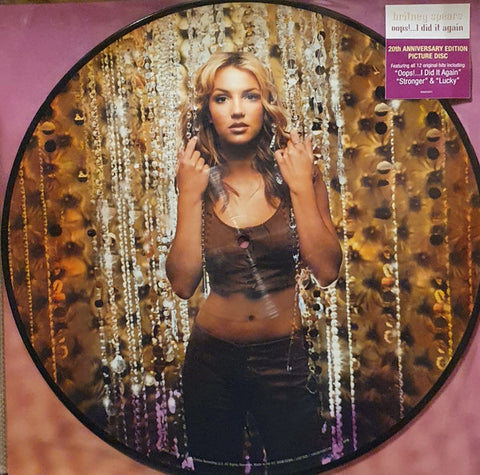 Britney Spears - Oops! I Did It Again LP (Picture Disc)