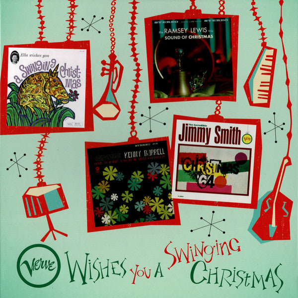Ella Fitzgerald, Kenny Burrell, The Ramsey Lewis Trio, Jimmy Smith – Verve Wishes You A Swinging Christmas 4LP