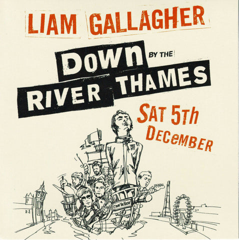 Liam Gallagher - Down By The River Thames 2LP (Orange Vinyl)