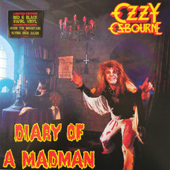Ozzy Osbourne - Diary Of A Madman LP (Red/Black Swirl Vinyl)