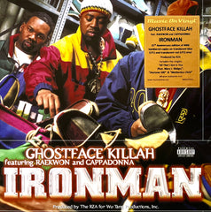 Ghostface Killah - Ironman 2LP (25th Anniversary Red/Blue Vinyl)