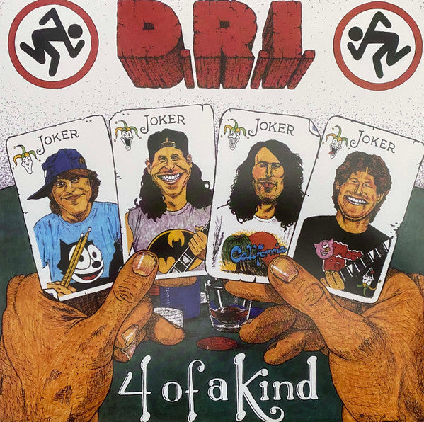 邦楽 LIL RIC still grindin vol.4 Dirty Rotten Imbeciles – 4 Of A Kind LP (Red/Black Marbled Vinyl