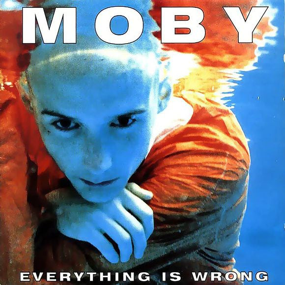 Moby – Everything is Wrong LP (Numbered Blue Vinyl)