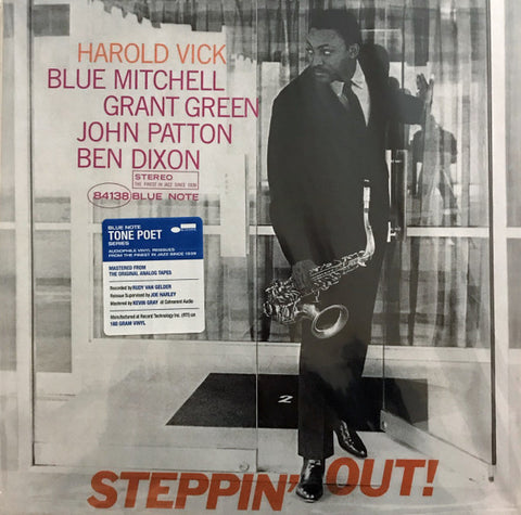 Harold Vick – Steppin' Out! LP