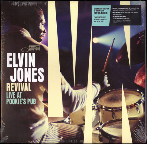 Elvin Jones – Revival (Live At Pookie's Pub) 3LP