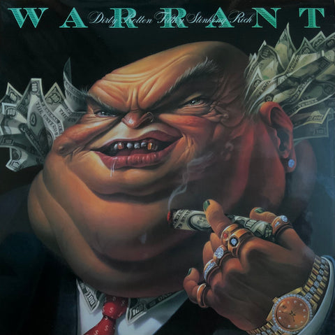 Warrant - Dirty Rotten Filthy Stinking Rich LP (Clear Vinyl)