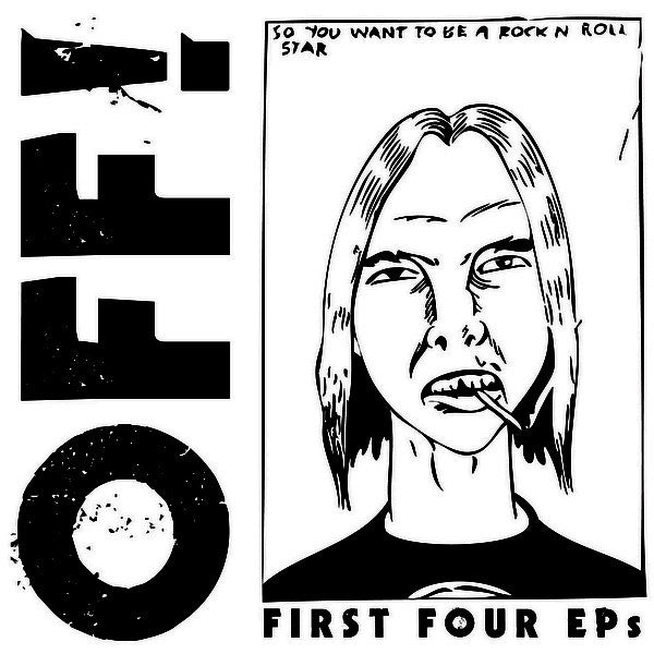 OFF! First Four E.P.s LP (Blue Vinyl)