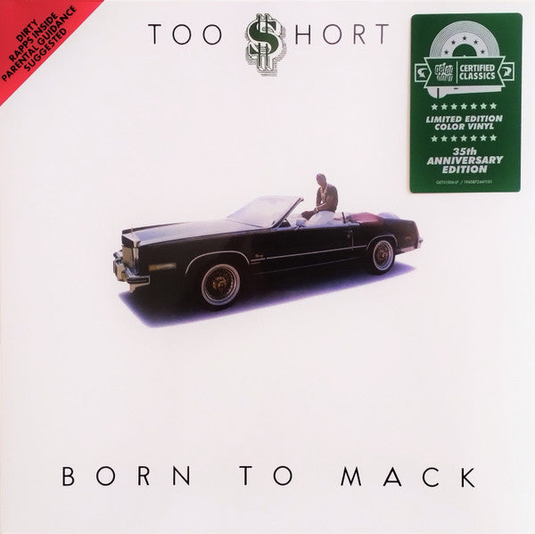 Too $hort - Born To Mack LP (35th Anniversary Green Vinyl)