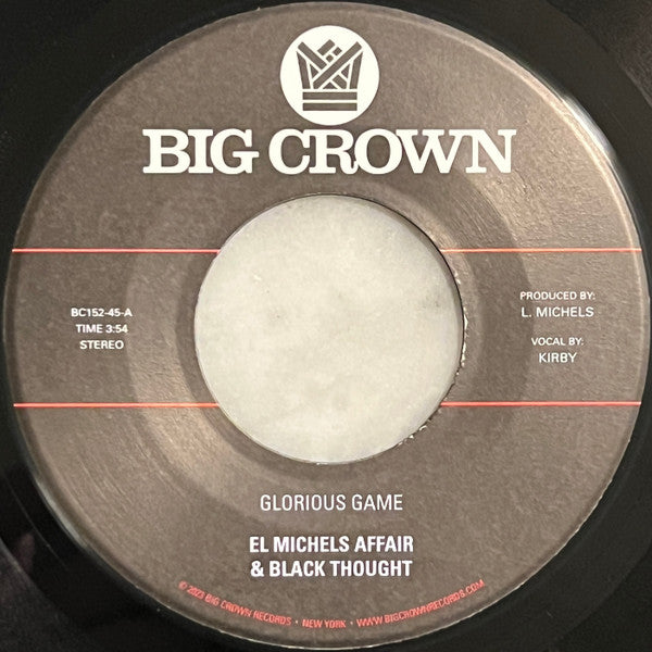 El Michels Affair & Black Thought - Glorious Game 7-Inch