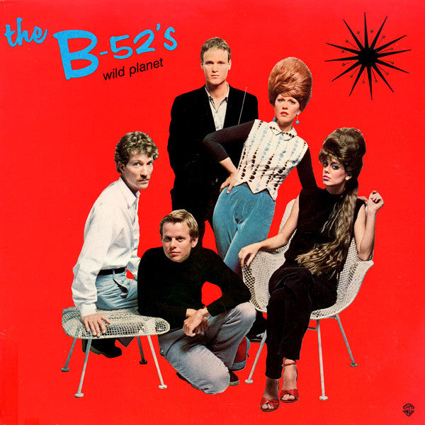 The B-52's - Wild Planet LP (Ultra Clear With Blue Splatter Vinyl, Rocktober Edition)