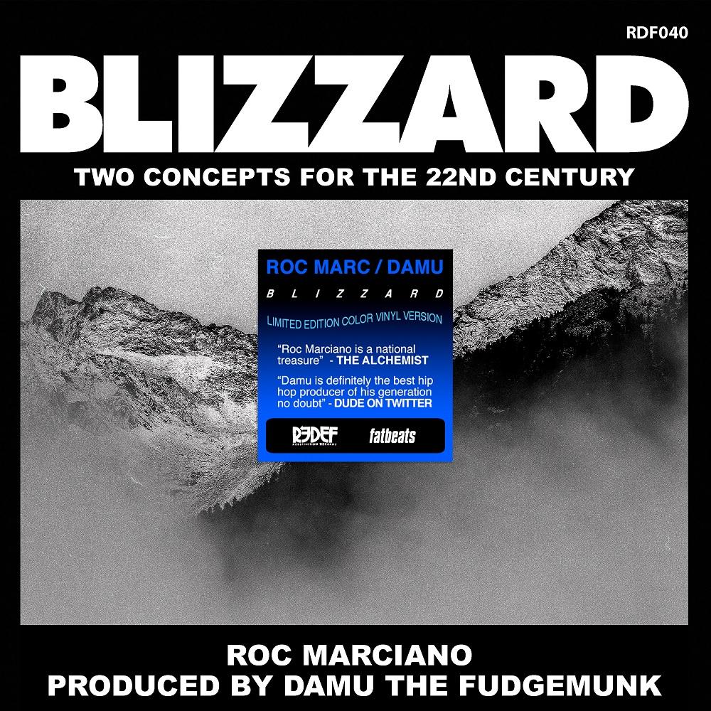 Roc Marciano x Damu The Fudgemunk - Blizzard 7-Inch (Blue Vinyl)