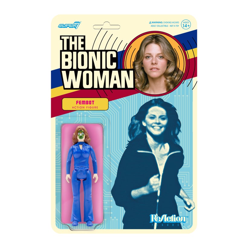 The Bionic Woman ReAction Figure - Fembot – Beat Street Records