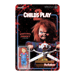 Child's Play ReAction Figure - Homicidal Chucky (Blood Splatter)