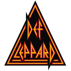 Def Leppard Standard Patch - Logo Cut Out