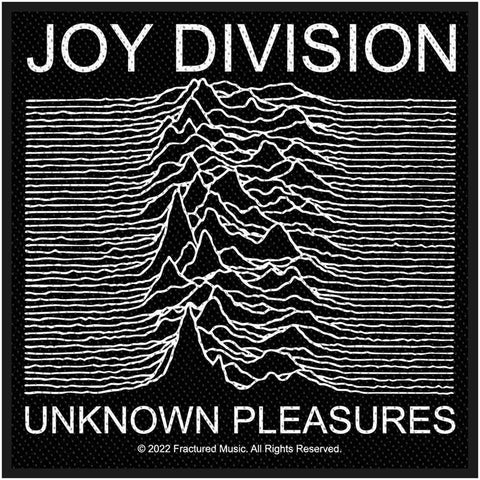 Joy Division Standard Patch - Unknown Pleasures